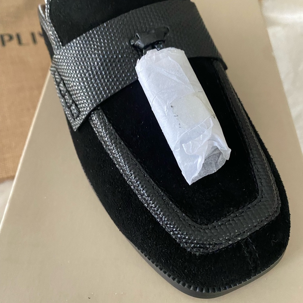 Donald Pliner Black Suede